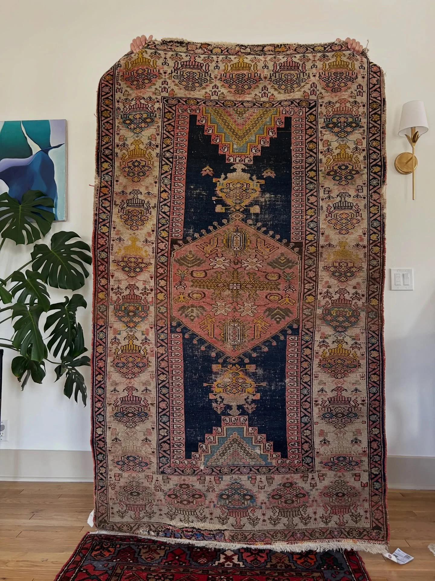 Every unboxing requires a little restraint. Some more than others.

Two highly collectible (and also practical) late 19th century prayer rugs &mdash; a Ghiordes and a Shirvan &mdash; are dropping soon. 

Timeless for a reason.