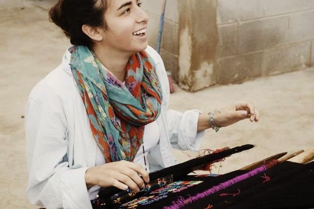The first time I watched a woman weave on a backstrap loom (Maria, slide 2), I cried. 

Those who know me will laugh because I tend to well up when things move me. But it was impossible not to. The focus. Her skill. The speed. The way her hands seeme