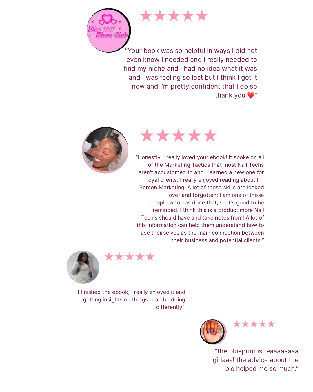 Pink Modern Nail Art Salon Review Instagram Post.png
