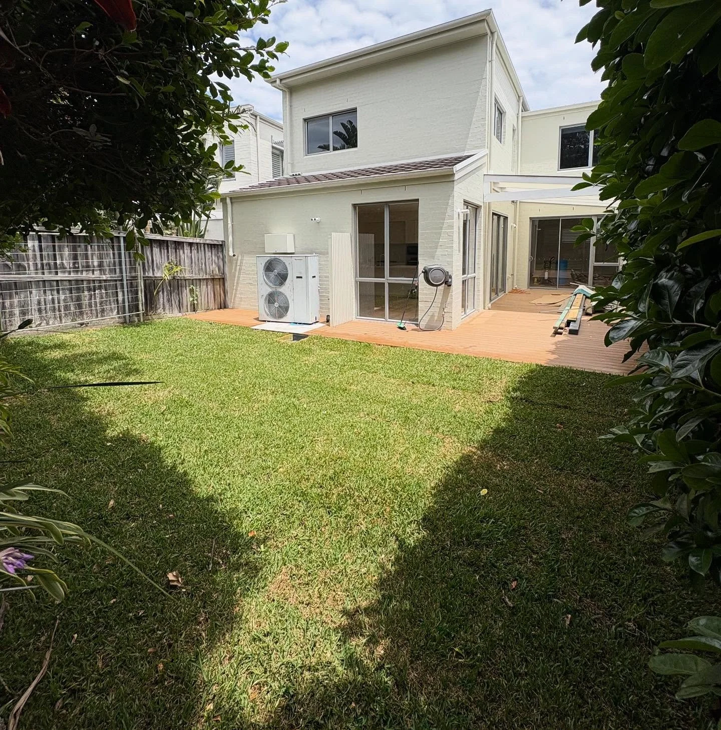 Recently completed backyard renovation in South Coogee.
