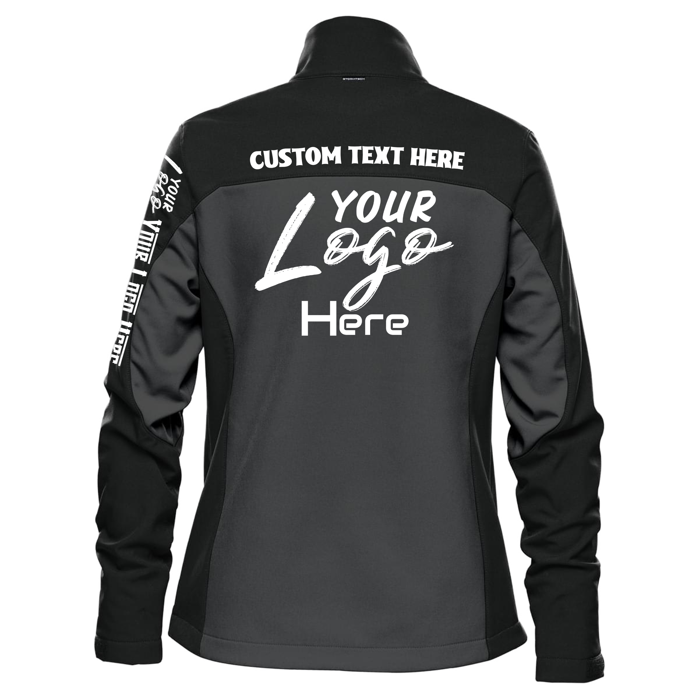 Warband Graphics Cascade stormtech Back Black Grey Mockup.png