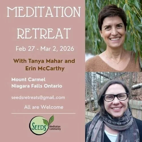 Silent Meditation Retreat with Tanya Mahar and Erin McCarthy