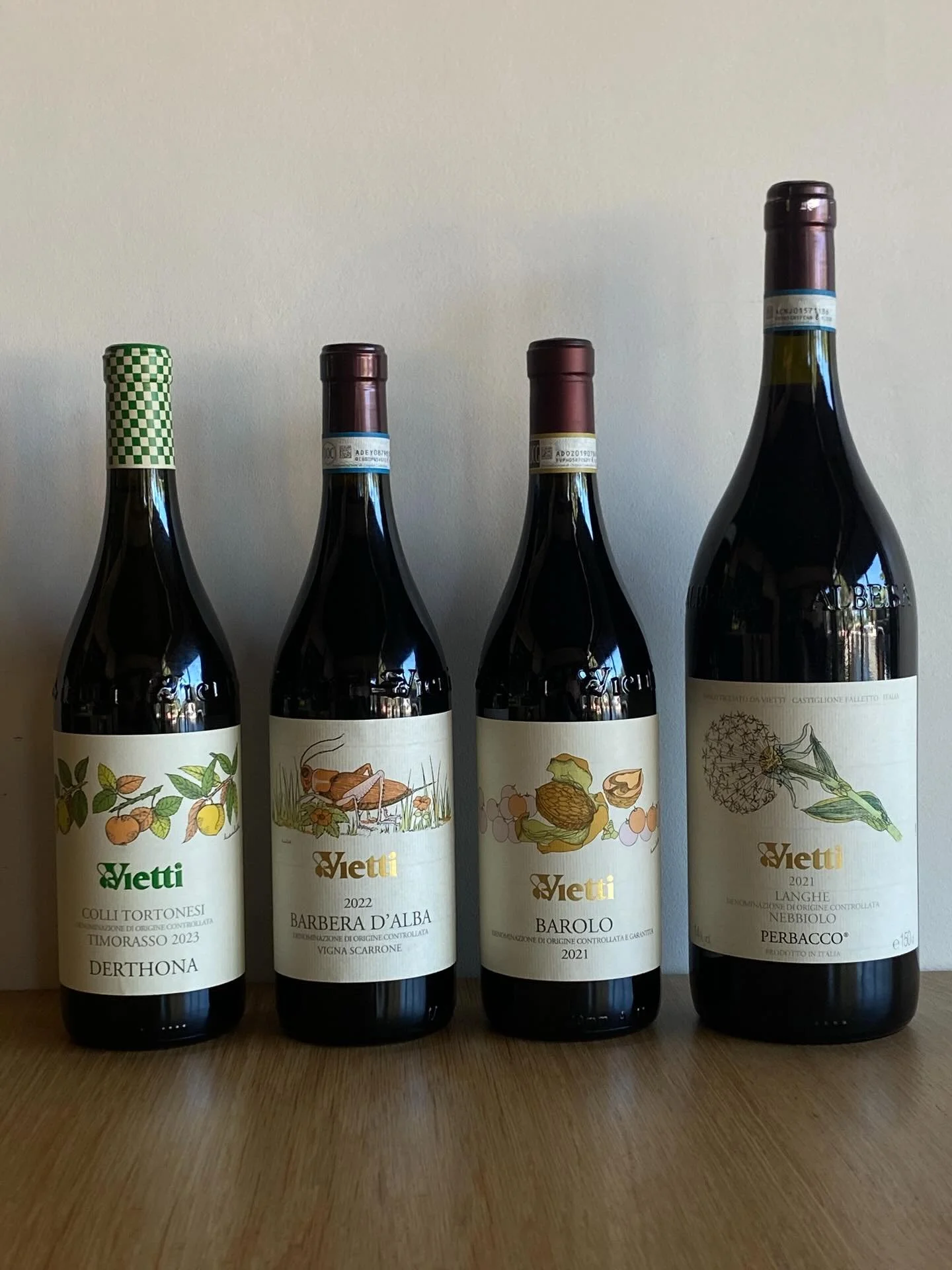 Vietti nails the modern Piedmont brief: vivid fruit, fine structure, and clarity from top to bottom.

We&rsquo;ve got a healthy spread including long table sized tubes.
Come in out of the heat and chat Langhe whenever.