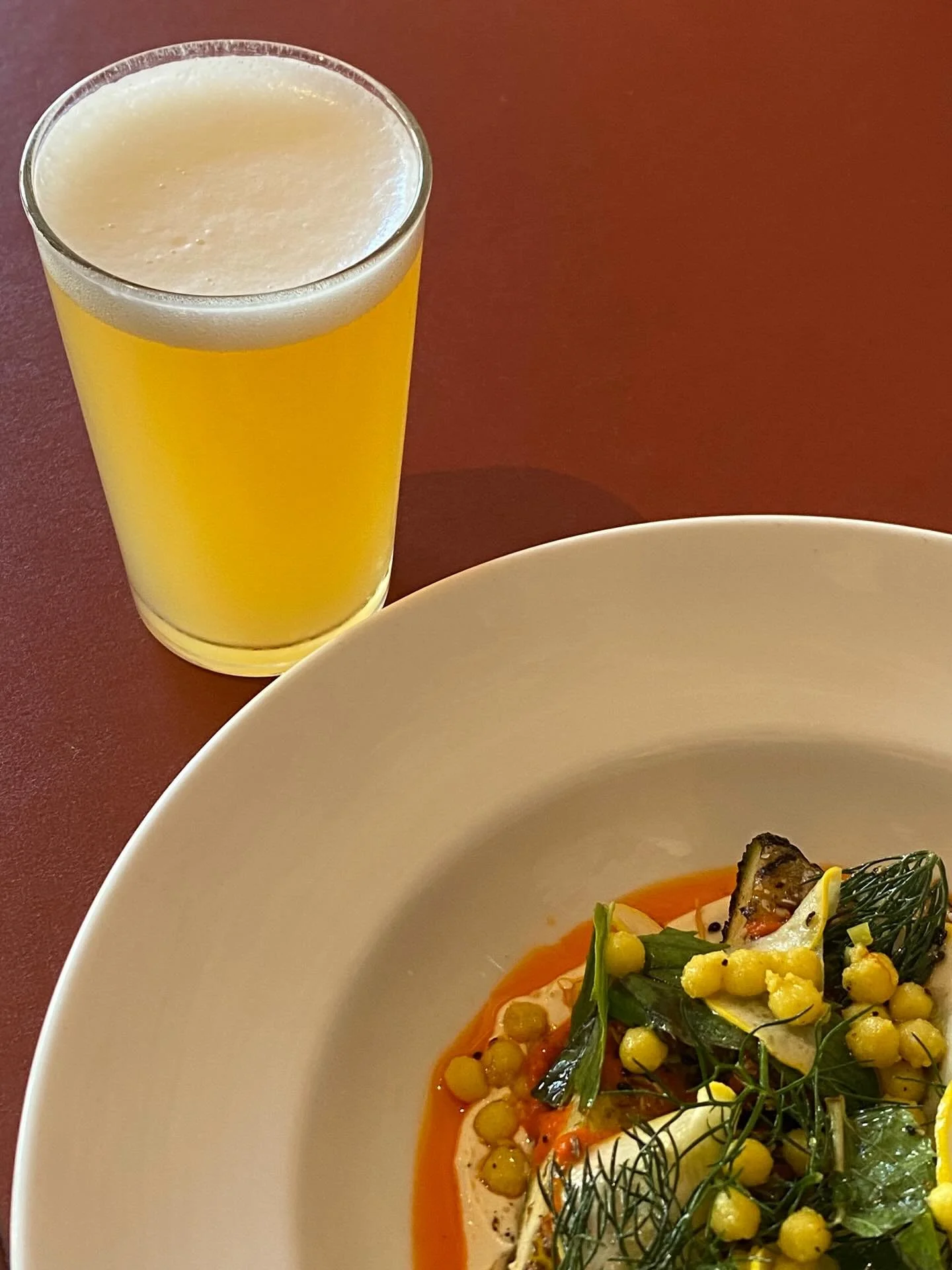 Some really great beers from Bruny Island have come onto tap at @beskbar today

The chefs have a very special vegan dish premiering this long weekend too! Chargrilled zucchini with pearl cous cous, whipped tahini and a red pepper dressing.

Honey Pal