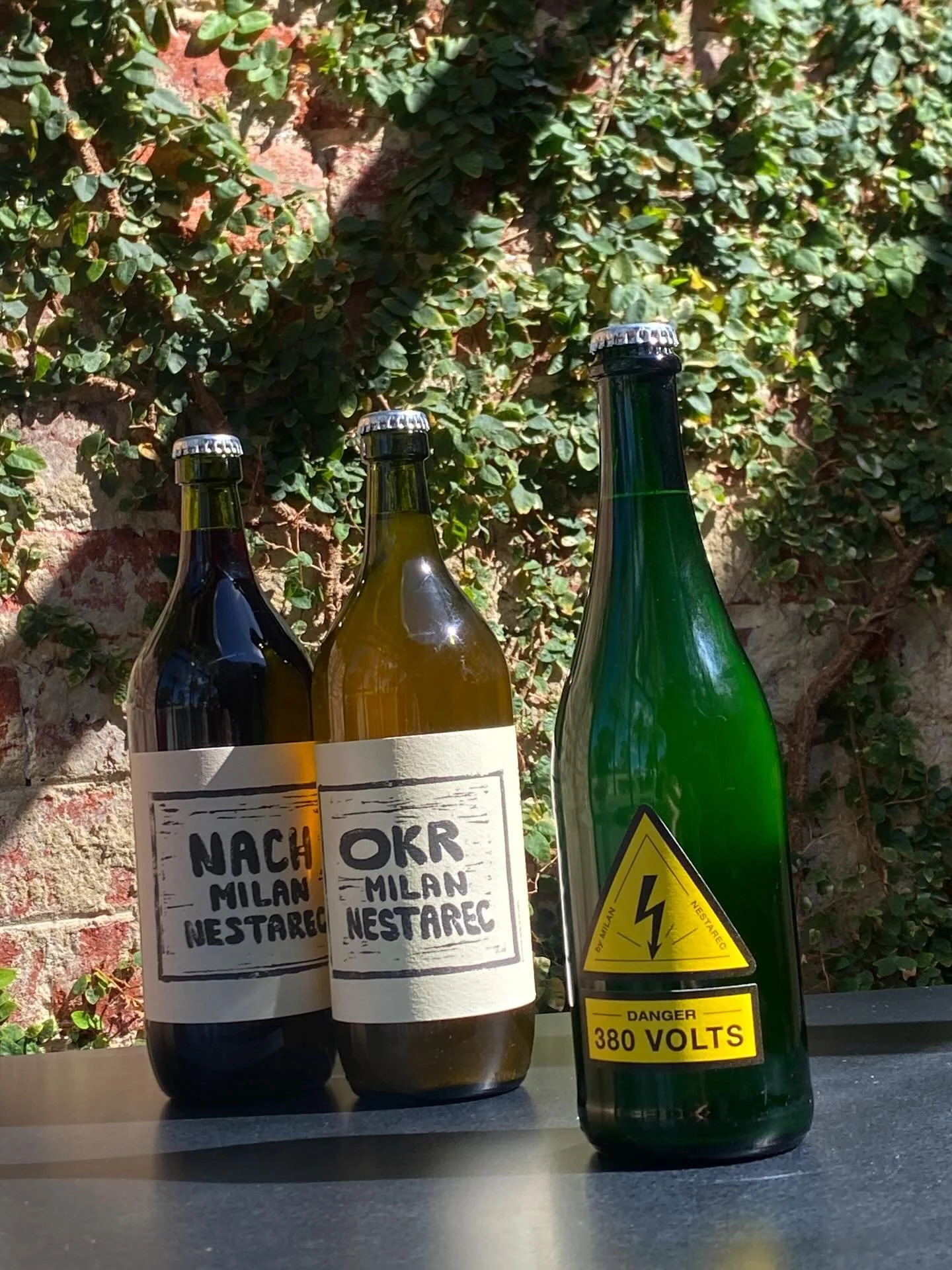 We&rsquo;re weekend ready here at besk&hellip;

Lots of delightful wines arrived this week
Including these Czech wines from @milannestarec 

🇨🇿 ⚡️ 

Next level electric fizz and Litre bottles of juicy Moravian joy