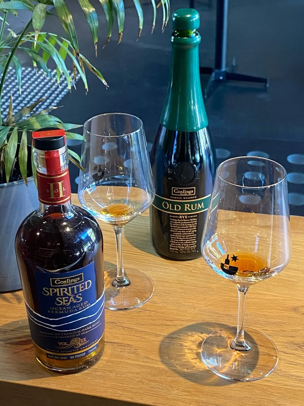 We&rsquo;re excited to have two new expressions in store from @goslingsrum 

Spirited Seas is an ocean aged spirit, with saline nuance atop the classic Bermudan profile.

The Family Reserve Old Rum is nothing short of breathtaking, a blend of Soleras