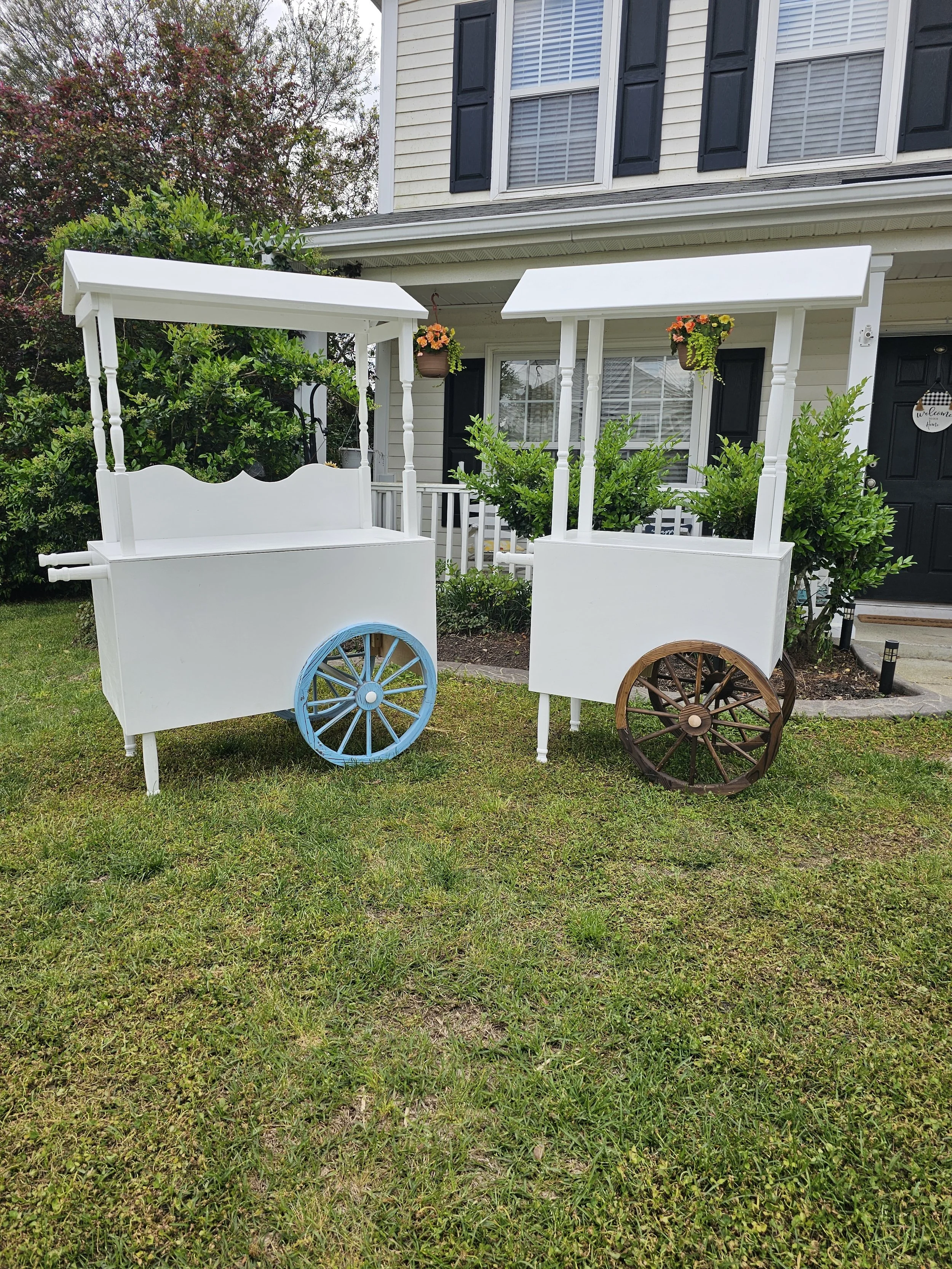 Cottage Carts - 
Small $100
Large $175