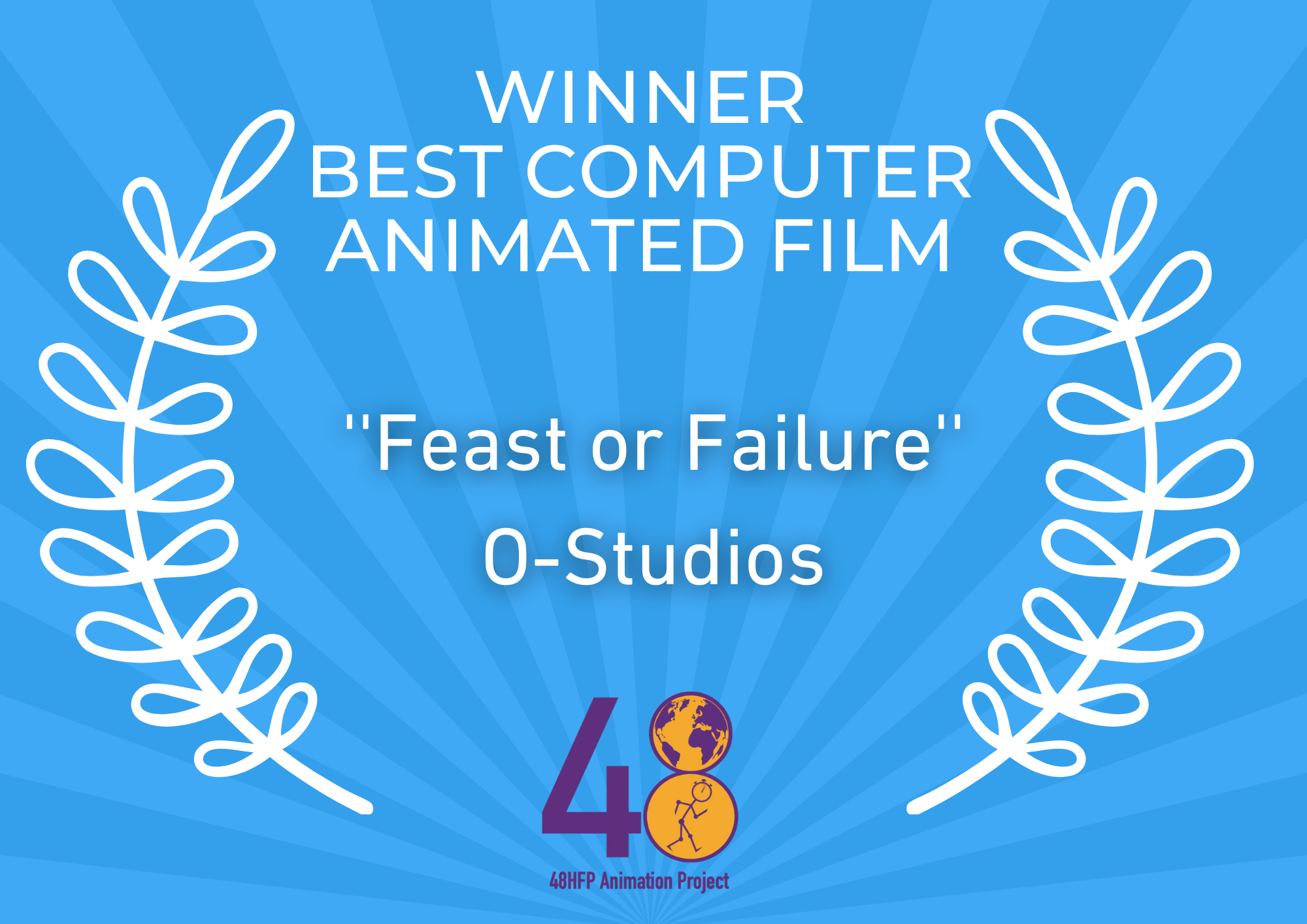 48 Hour Animation project global champions!