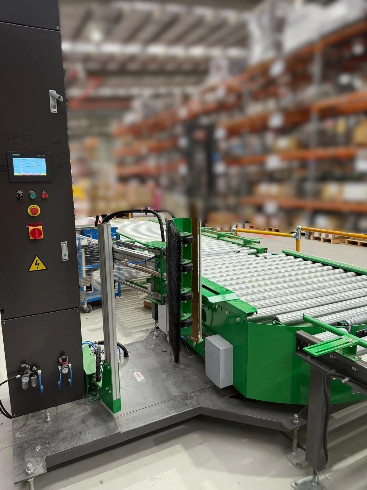 Accumulation Upgrade – Chinese Pallet Wrapper MACHINE