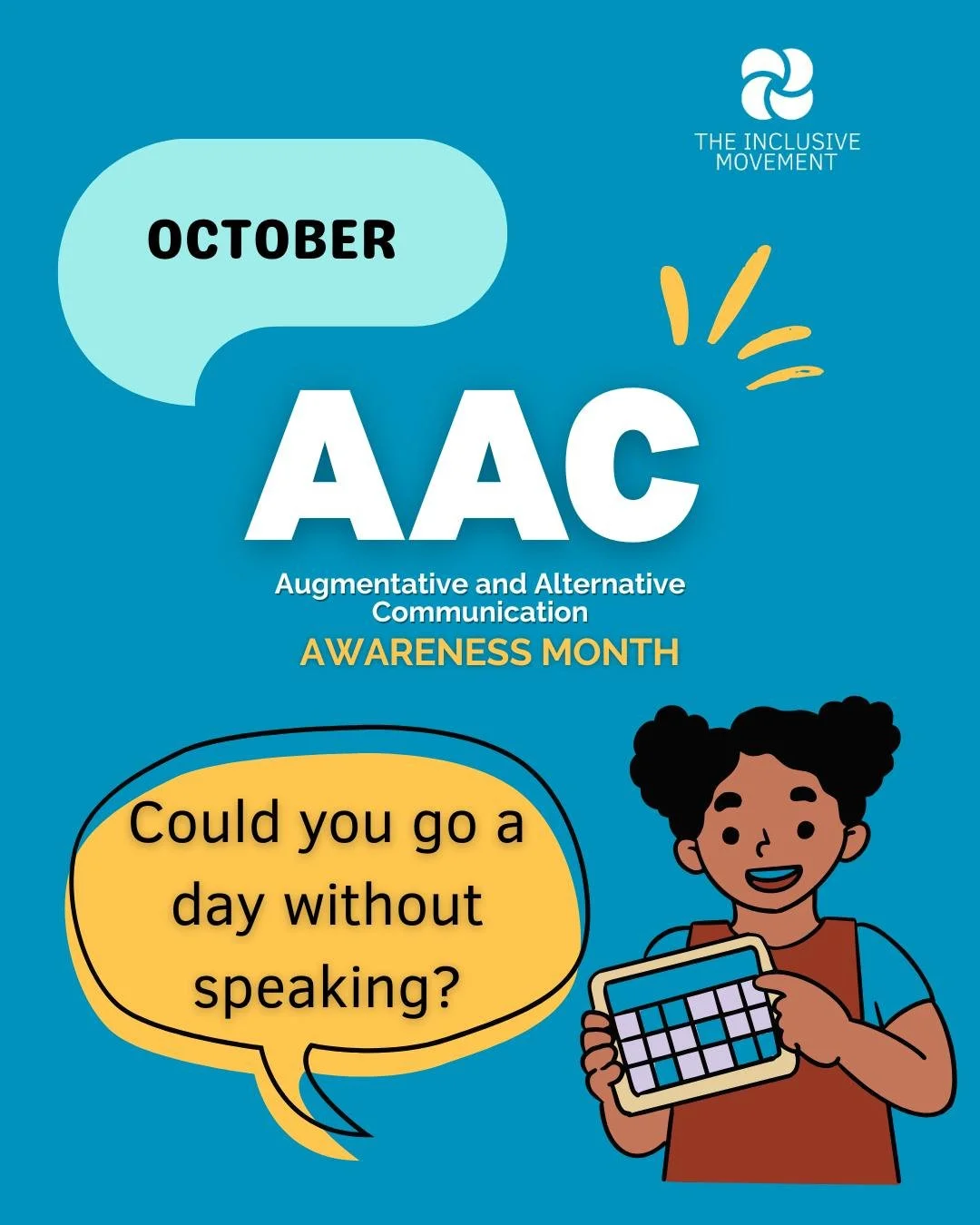 Could you get through a whole day without speaking? 🗣️❌

This October, we&rsquo;re inviting workplaces across Australia to join our AAC Workplace Challenge &ndash; a powerful way to raise awareness about Augmentative and Alternative Communication (A