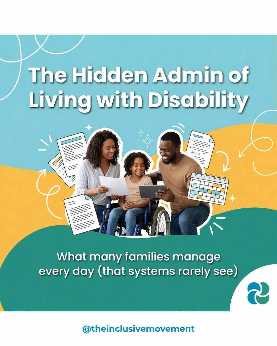 When we talk about disability support, we often focus on appointments or services.

But there&rsquo;s a whole layer of invisible work happening behind the scenes.

Families often call this the hidden admin.

It&rsquo;s the constant coordination, pape