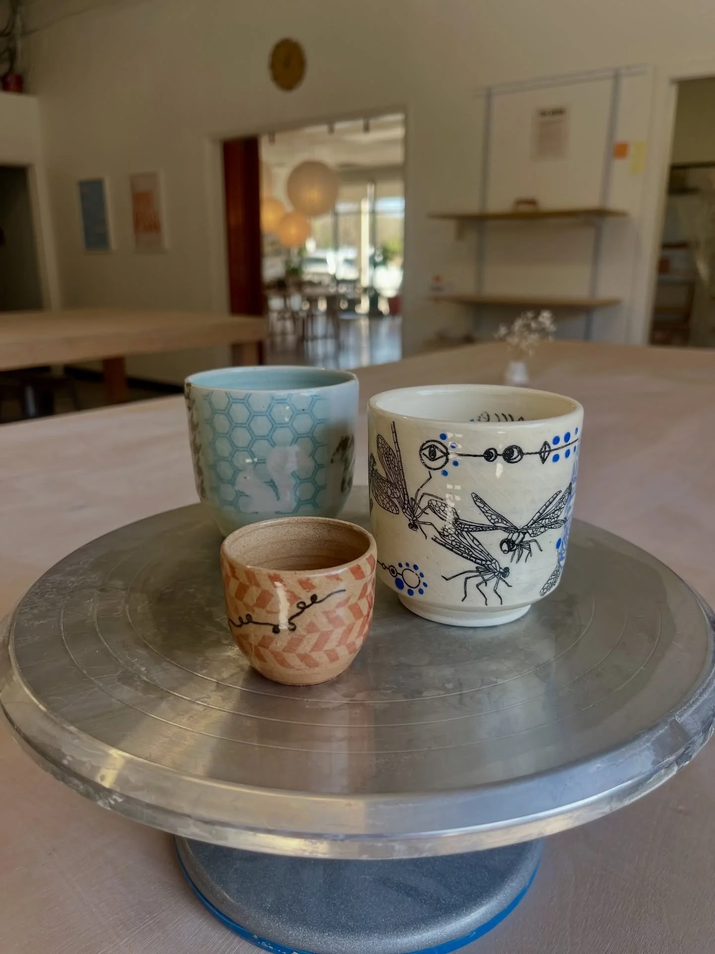 Unleash your inner artist with our Surface Design Workshop at @ceramigos_austin on March 28th ✍️🎨

From 2-5pm, you&rsquo;ll learn techniques to apply water carving, slip scrafitto, and underglaze decals on a pre-made set of coasters.

This one-time 