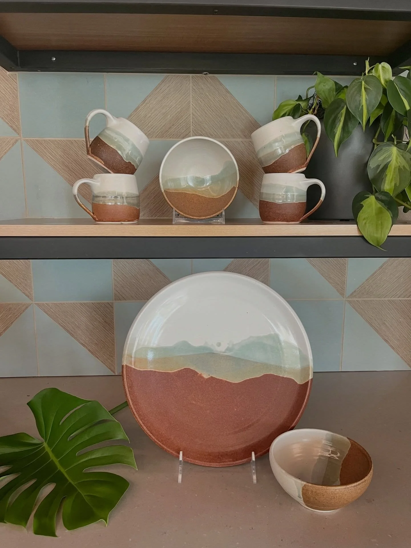 Our Marfa Collection is inspired by the desert light and wide open skies of West Texas 🏜️☀️

Stop by @parkerandscott to shop our Marfa Mugs and support one of our favorite Austin businesses!

&mdash;
#marfatexas #marfa #austinbusiness #austinartist 