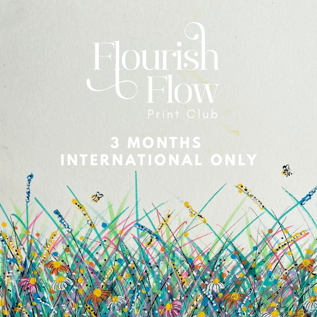 International 3 Months -  Flourish and Flow Print Club