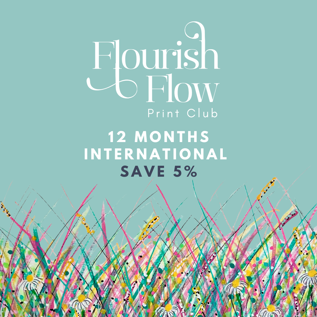 International 12 Months -  Flourish and Flow Print Club