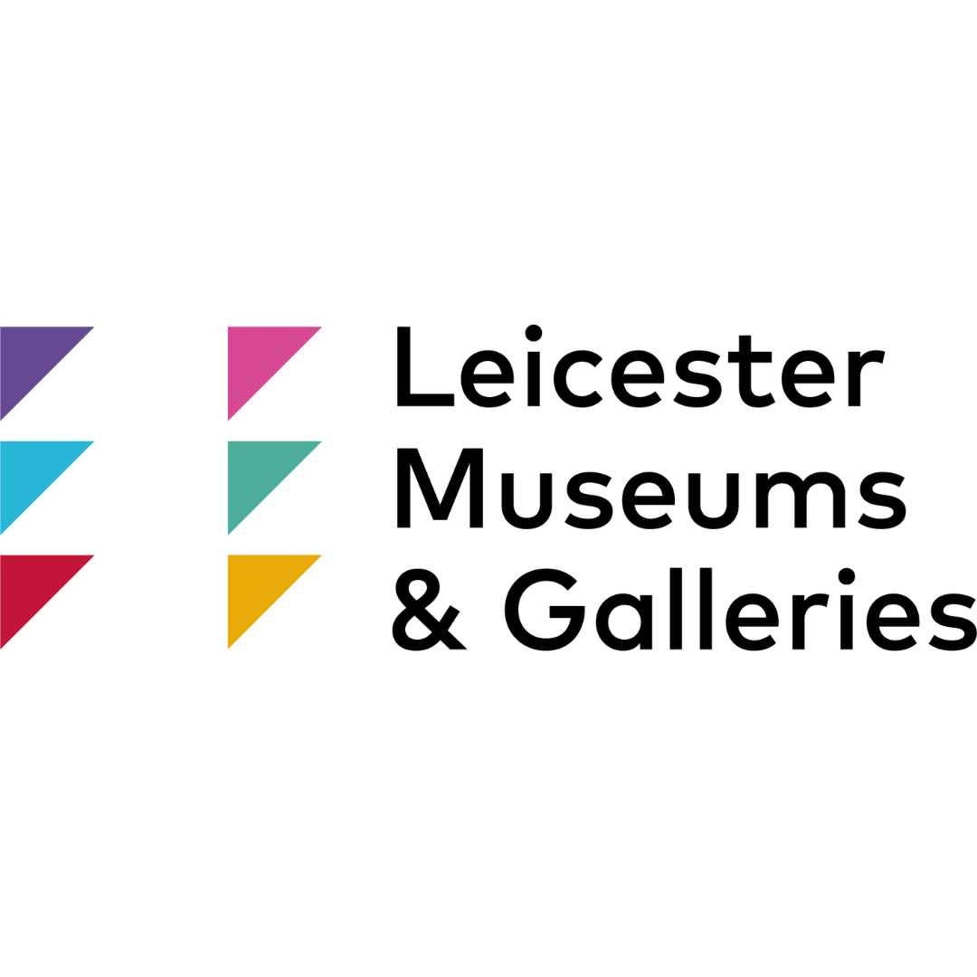 Leicester museums and galleries logo
