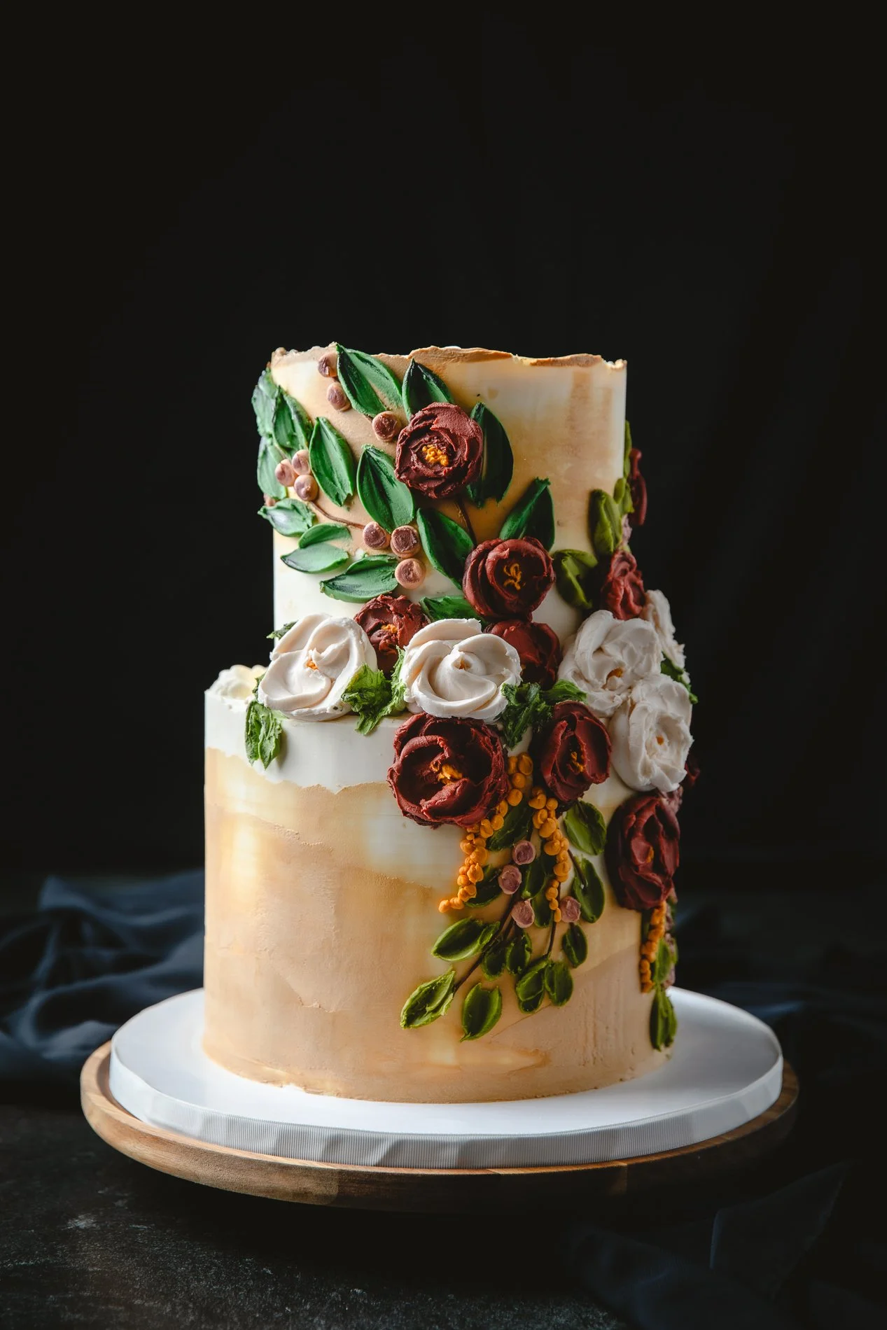 Two Tier - Coffee Roses-12.jpg