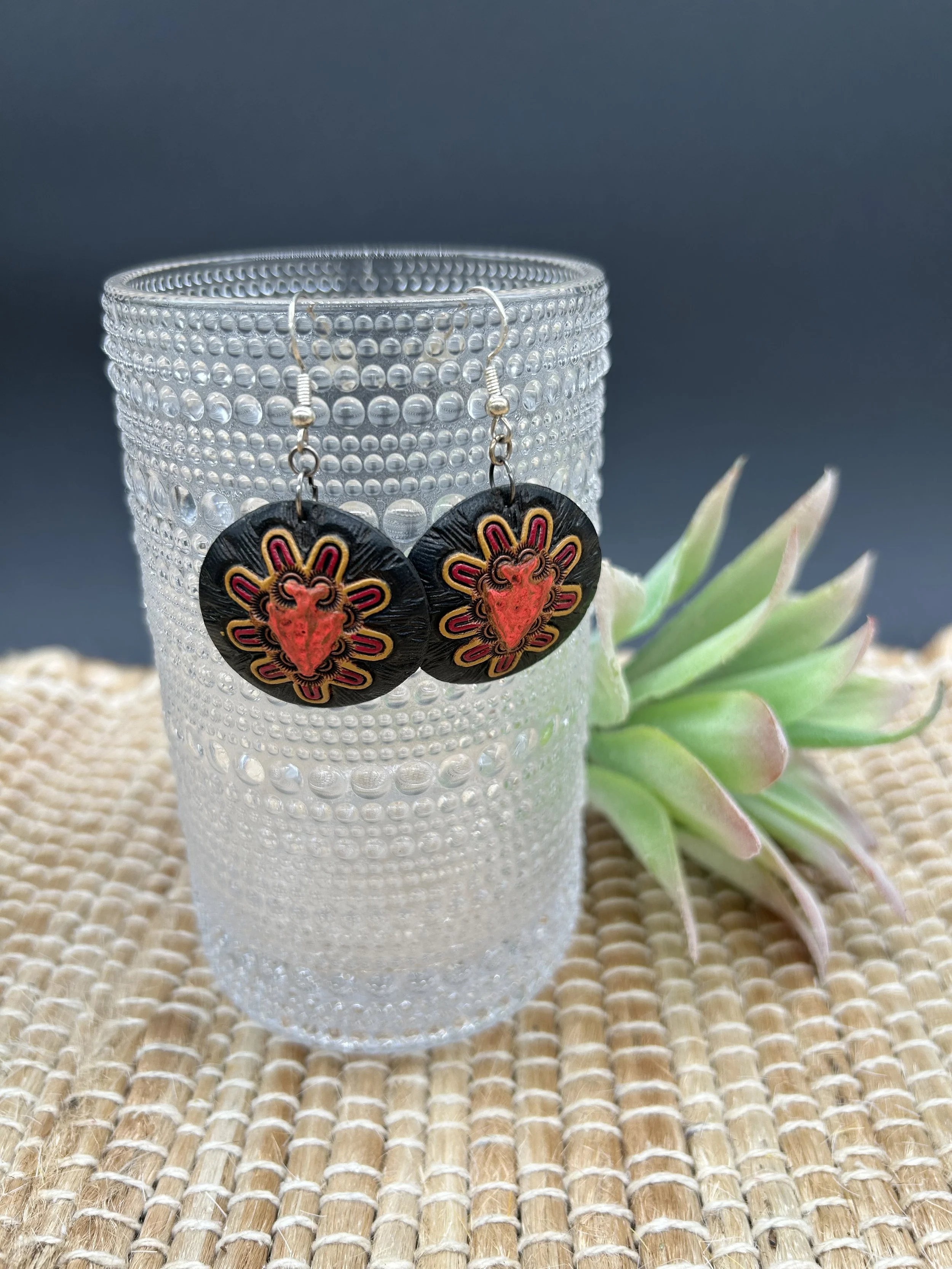 Bloom Earrings- Circles