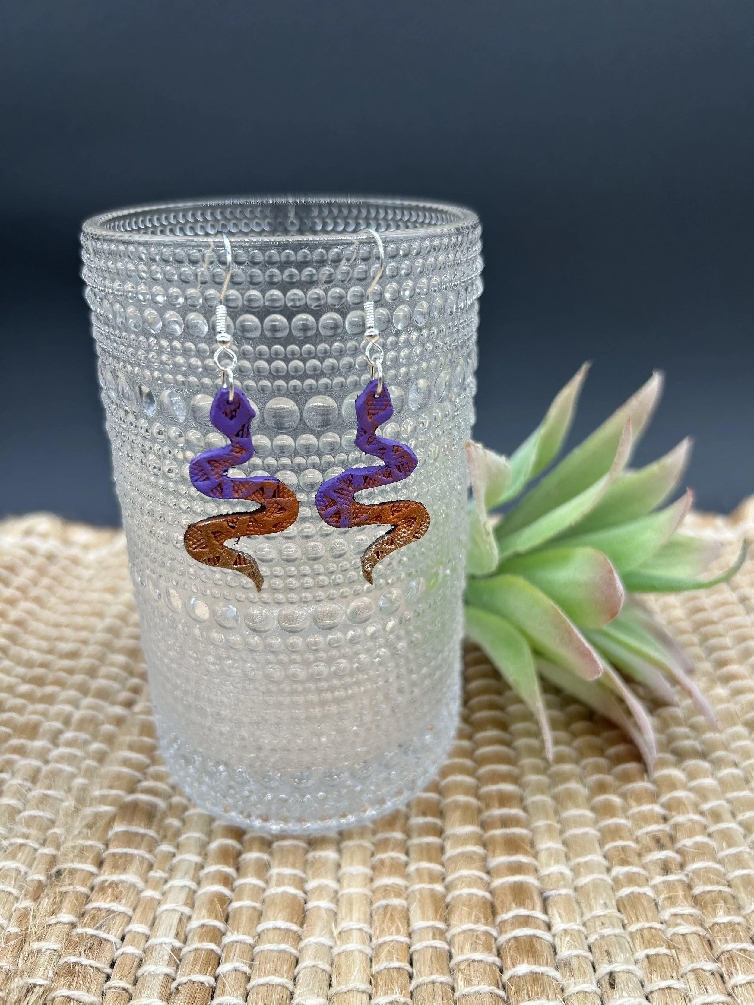 Bloom Earrings- Snakes