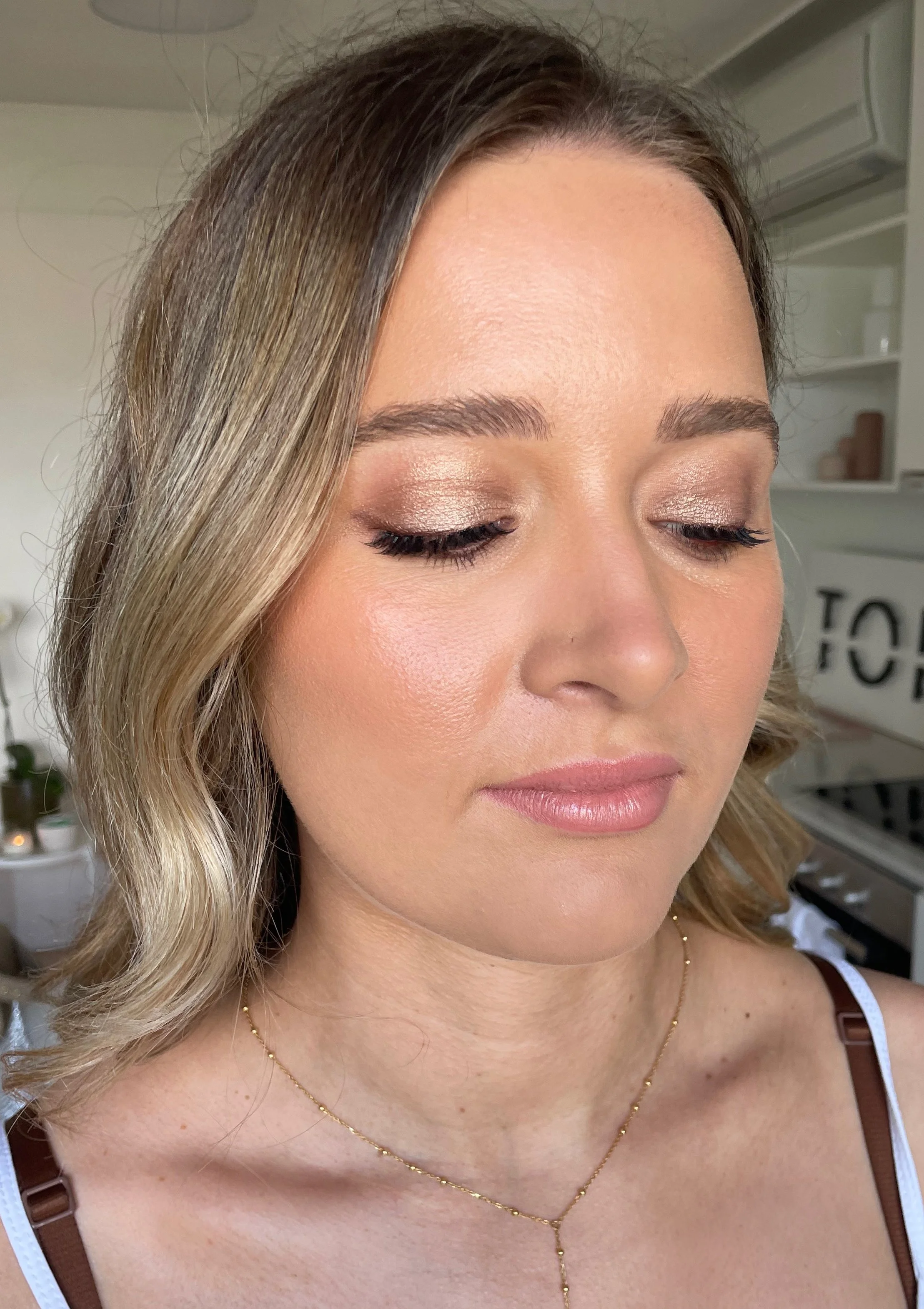 Image showing the eyeshadow applied by professional makeup artist Jessica O'Donnell