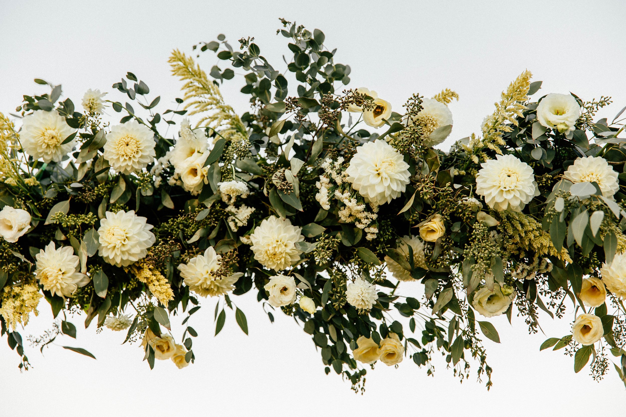 Floral Arch for Summer Wedding