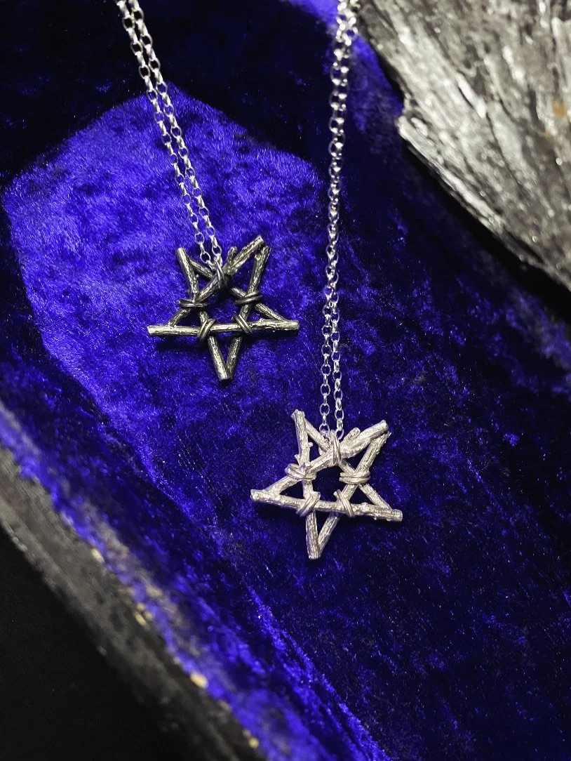 Forest Pentagram Pendant