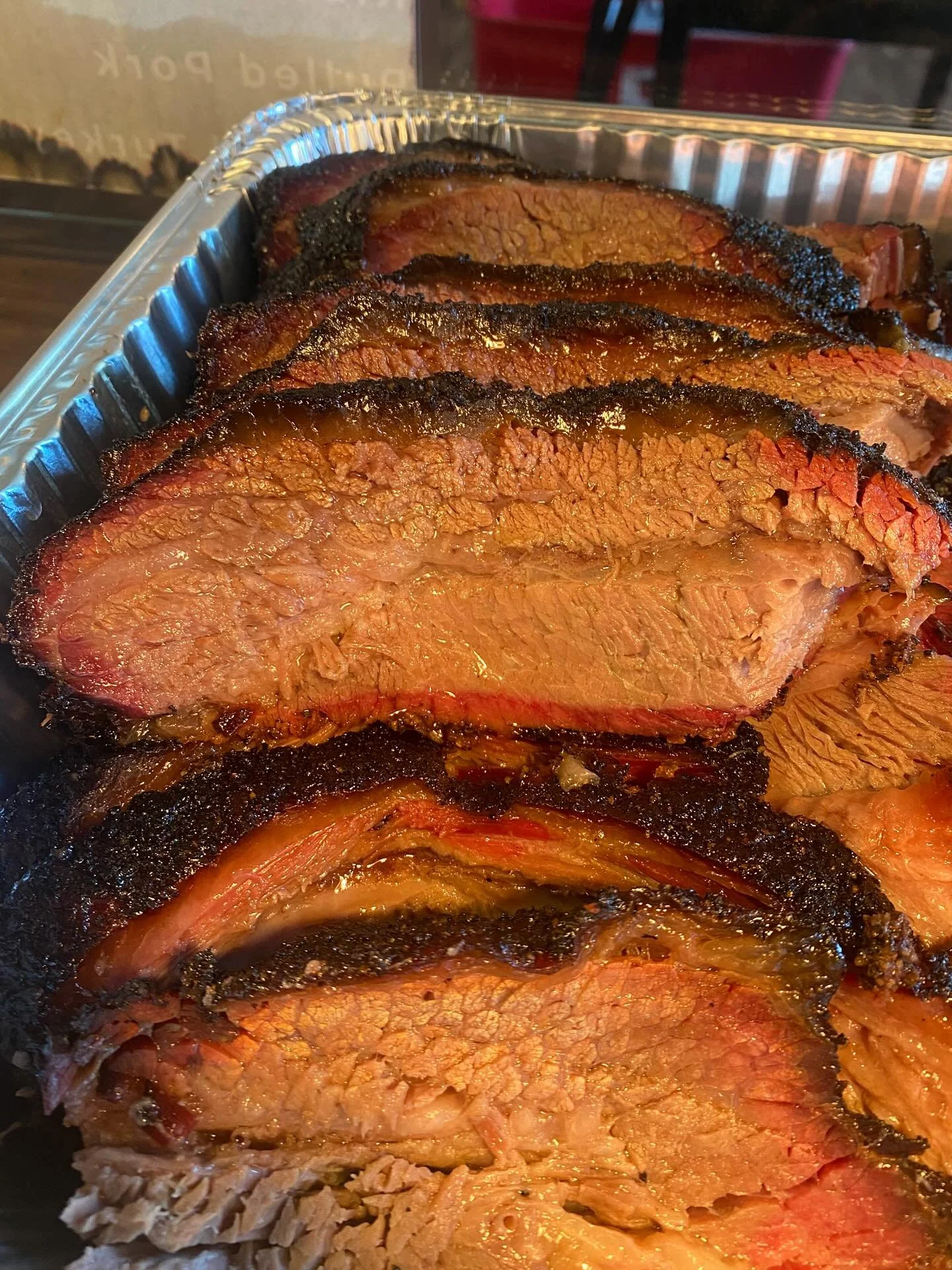 Every day we strive to be better at our craft. We&rsquo;re open limited hours but working long hours ahead to prep for service &amp; y&rsquo;all showing up makes it worth it 🥹
Brisket is the definition of Texas Barbecue &amp; we&rsquo;re thinking a 
