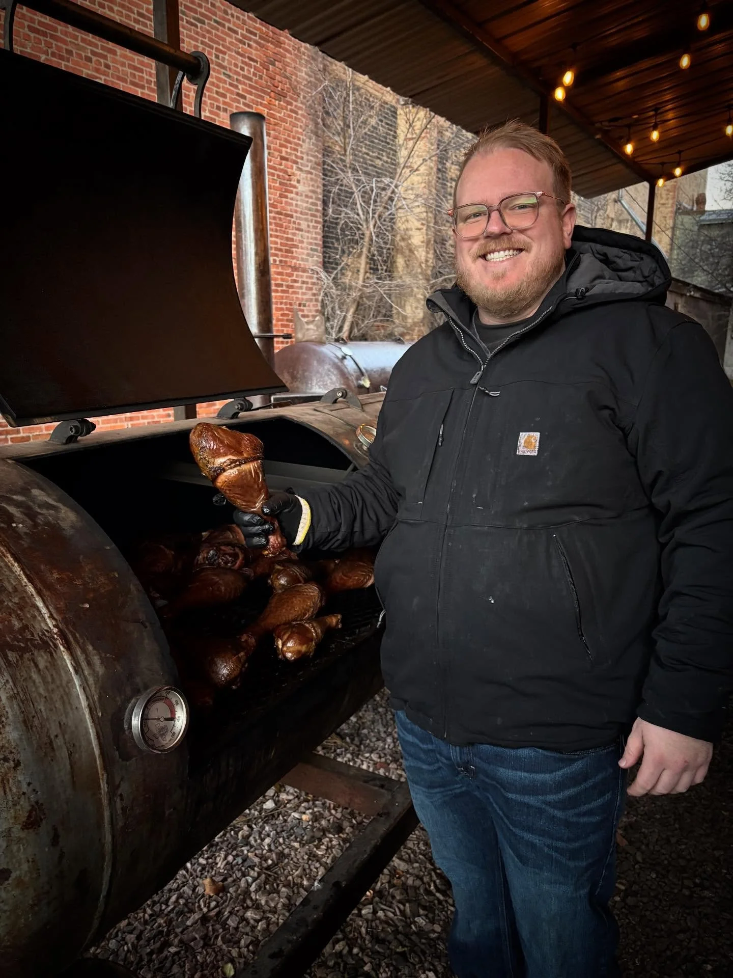 🎄CLOSED FRIDAY DECEMBER 12- PRIVATE EVENT 🎄
See us for Texas bbq Saturday 5PM-8PM then Sunday-Monday 11AM-3PM

Pictured Fletcher holding a turkey leg he smoked for our family Thanksgiving 

#medivalnightanyone #heritagedays2026 #texasbbq