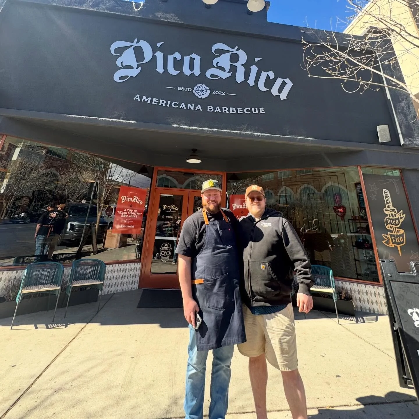 We spent much of our 2 weeks off planning stops at special restaurants. When possible we try to stop for good bbq &amp; @texasmonthly does a fine job doing the leg work for you. @picaricabbq in St.George Utah was our first bbq stop on our adventure. 