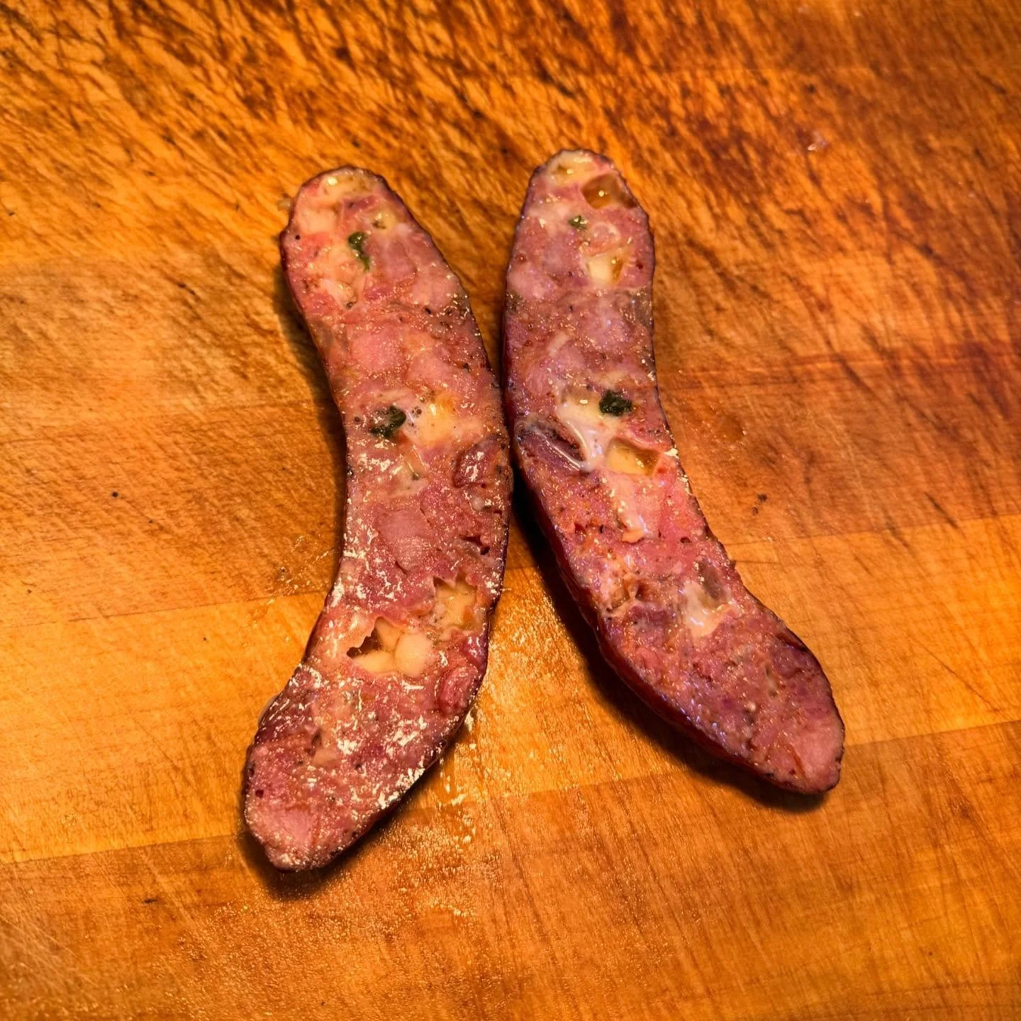 APRIL SPECIALS: 
Friday: Smoked Cheeseburgers
Saturday: Burnt Ends
Sunday: Loaded Potatoes 
all specials available at 11AM daily, while supplies last! 

Try the Carne Asada sausage of the month or stick with ol reliables: Jalape&ntilde;o Cheese or Mi