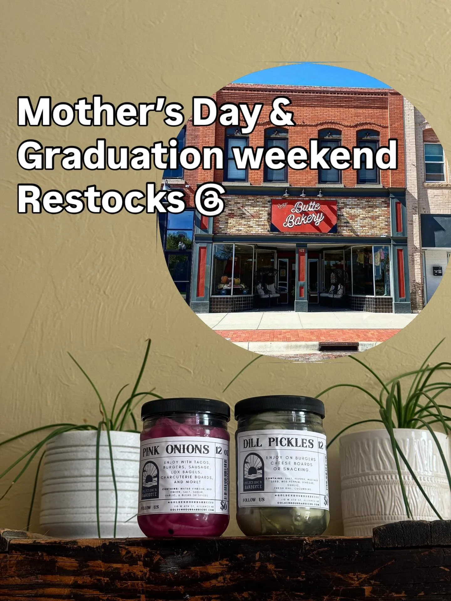 It&rsquo;s a busy weekend in Alliance &amp; we&rsquo;ve got you covered with some bites to treat your weekend guests 
We have restocked 
&bull;2 &amp; 4 packs of mild, jalape&ntilde;o cheese &amp; carne asada sausages 
&bull;pickled red onions &amp; 
