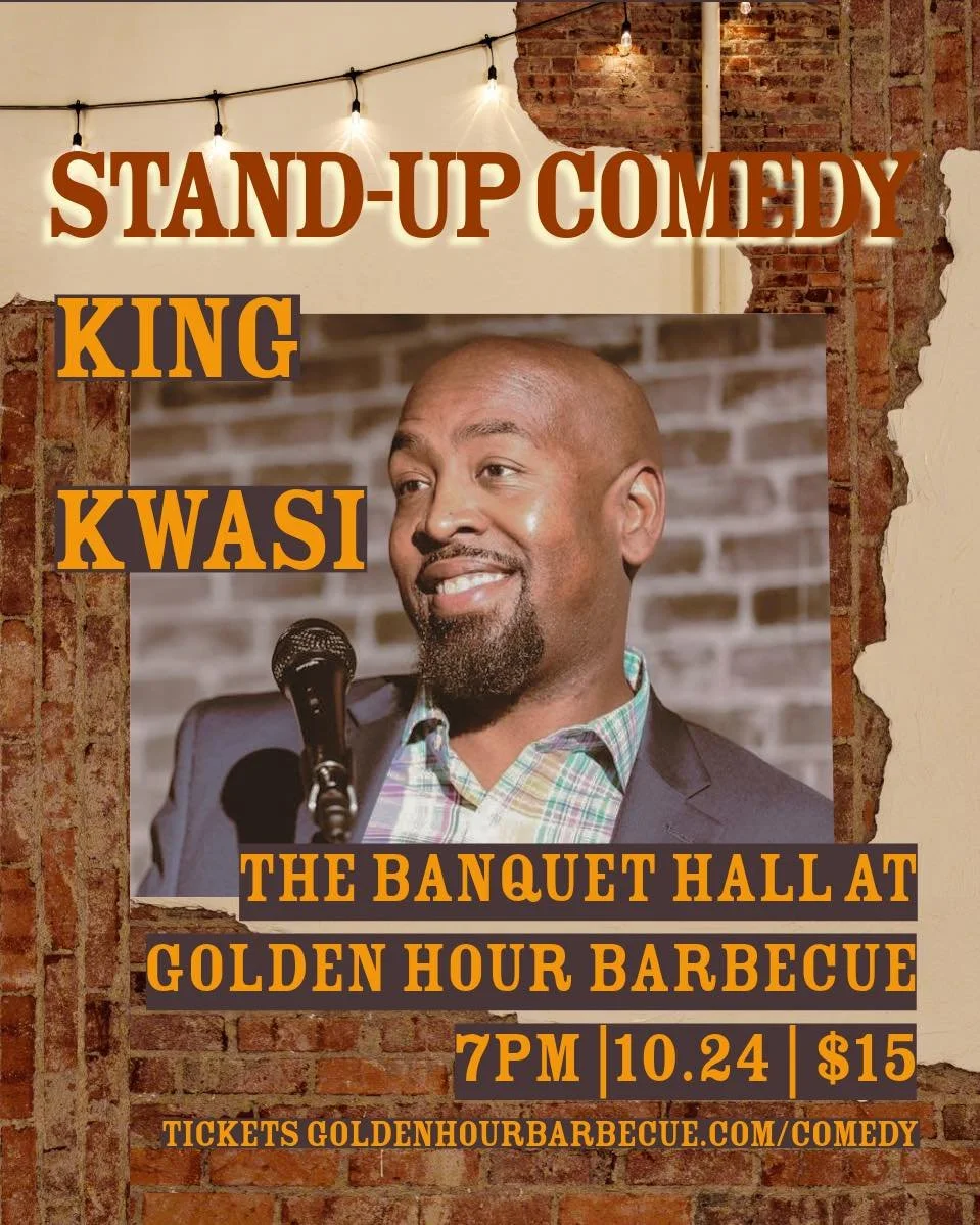 King Kwasi is a funny mofo,fo sho, coming straight up out that San Antonio Texas. His laid back demeanor is very misleading as he gives his insightful yet witty observations on life and his experiences through story telling and well crafted jokes. Ra