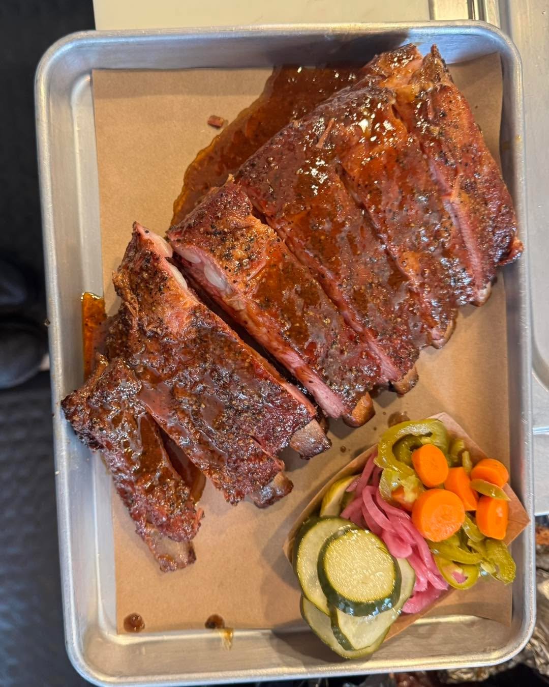 It&rsquo;s time we give our ribs a little love. 
They&rsquo;re a customer favorite and usually the first meat to sell out (that&rsquo;s sorta why we don&rsquo;t bring them up too much) 
Slow-smoked over Texas post oak, seasoned simply, and served as 