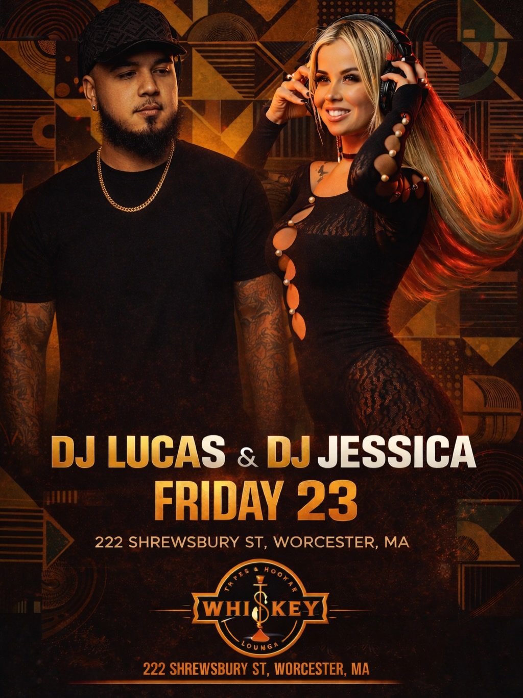 THE LINE UP
TONIGHT: @djlucas508 &amp; @jessicadjmusic 
SATURDAY: @roy_c_music