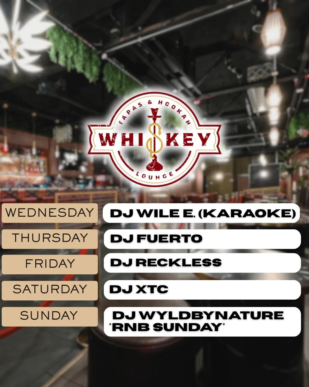 This weeks lineup 🔥