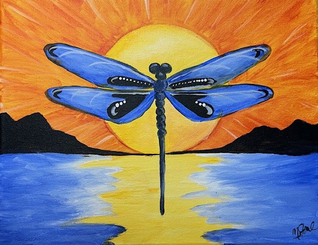 Sunset Dragonfly