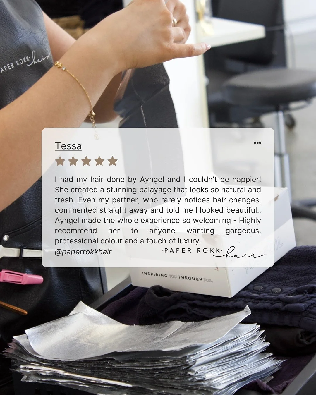 Don&rsquo;t just take our word for it&hellip; here&rsquo;s what our gorgeous clients have to say ☝🏻

Your words mean the world to us - thank you for trusting our team with your hair dreams! We seriously have the best clients ever!

Book now to secur