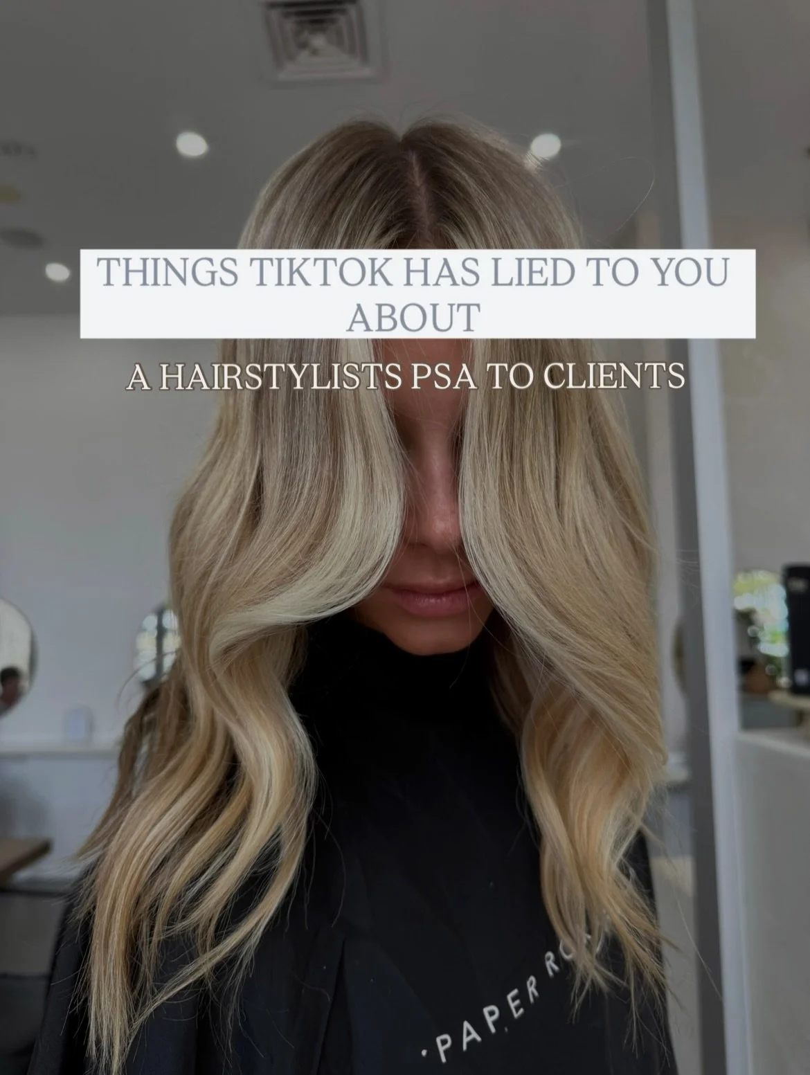 THINGS TIKTOKS HAS LIED TO YOU ABOUT&hellip;
A hairdressers PSA to clients ✨
