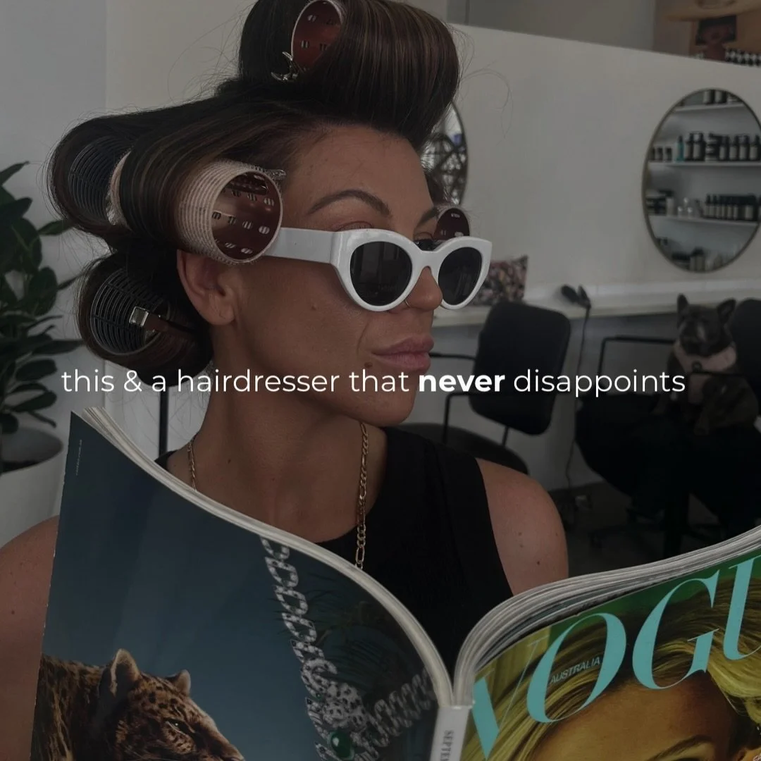 Your hair appointment is your self care ✨