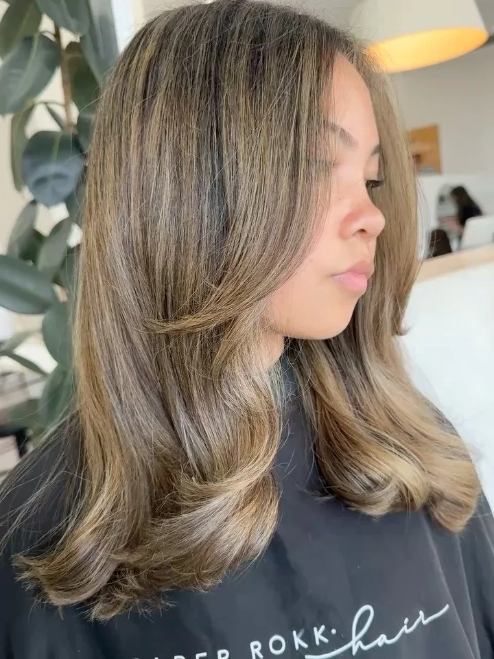 Transformation from start to finish with our senior stylist Jewel ✨🤎