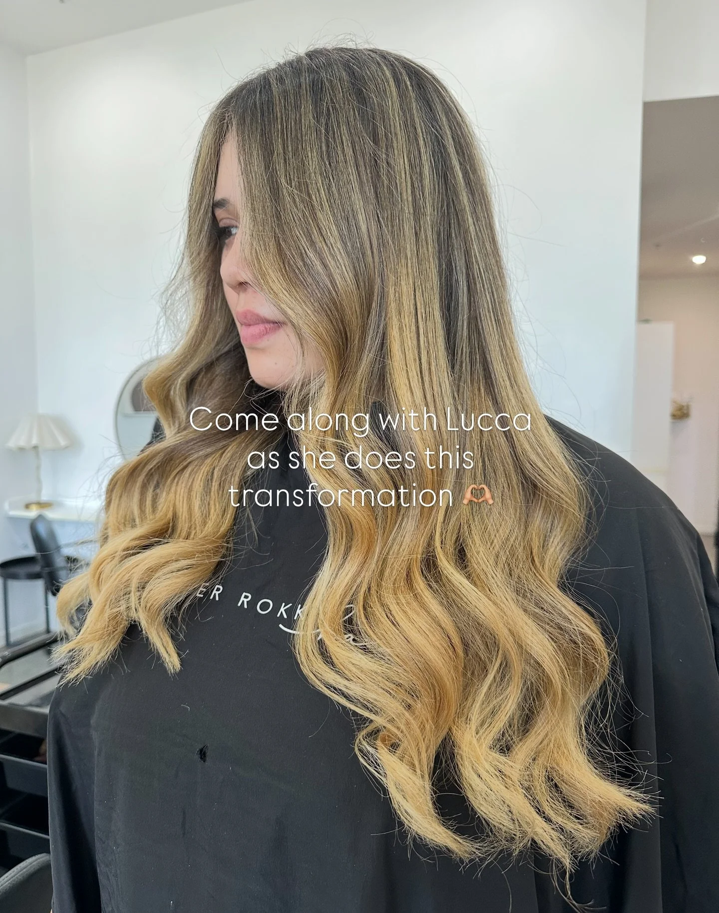 Black to warm lived in blonde ✨.. what more could you want 🥰