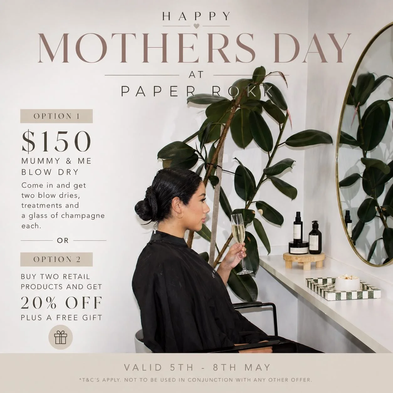Mother&rsquo;s Day is just around the corner, come in and treat yourself (and Mum!) 🫶🏻 
Appointments are limited ✨