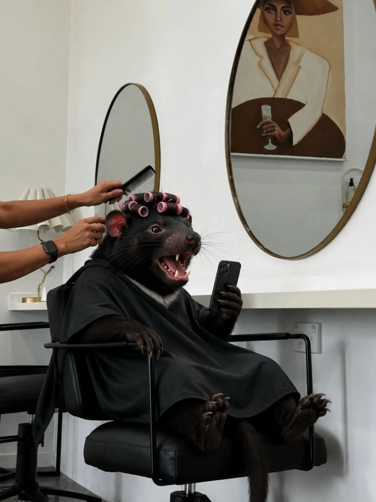 🚨 We found Mary. Turns out she&rsquo;s been at the salon this whole time. 💇&zwj;♀️🐾😂
#goldcoast #paradisecountry