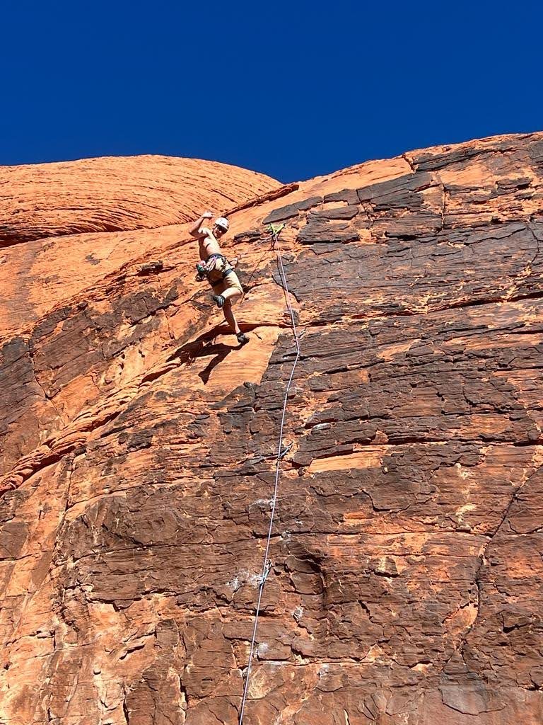 Red Rock First Time Crag Climb
