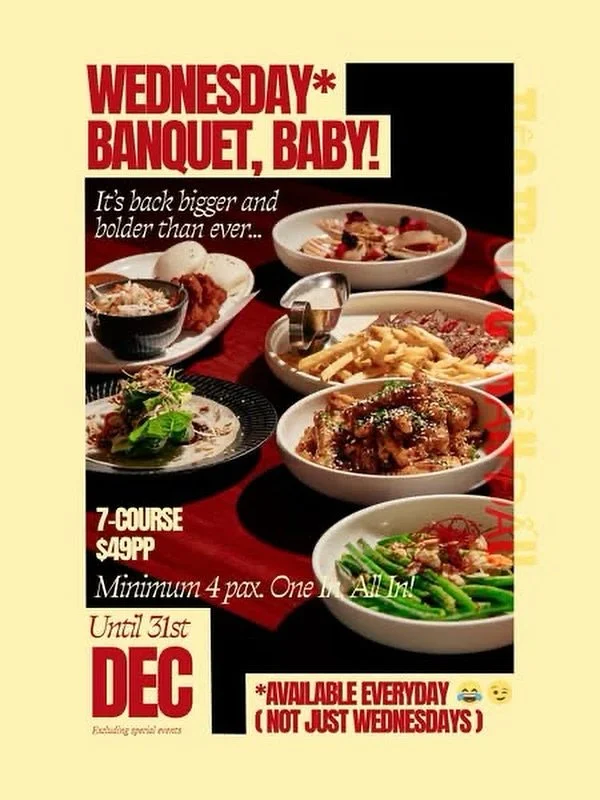 Wednesday* Banquet Baby&hellip;💋

From 5pm. Call us on 3367 3353 or book online

#wednesday #brisbanesbestbanquets #walkinswelcome