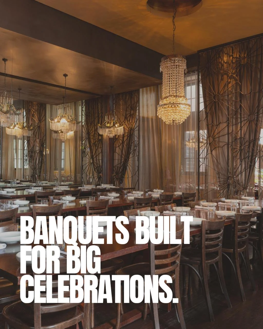Big celebrations deserve big flavours ✨

From long lunches to all-out evening affairs, our banquet rooms were made for moments that turn into memories

Round up the crew and book your table 🍾

#itslibertimebaby

Call (07) 3367 3353 or book online at
