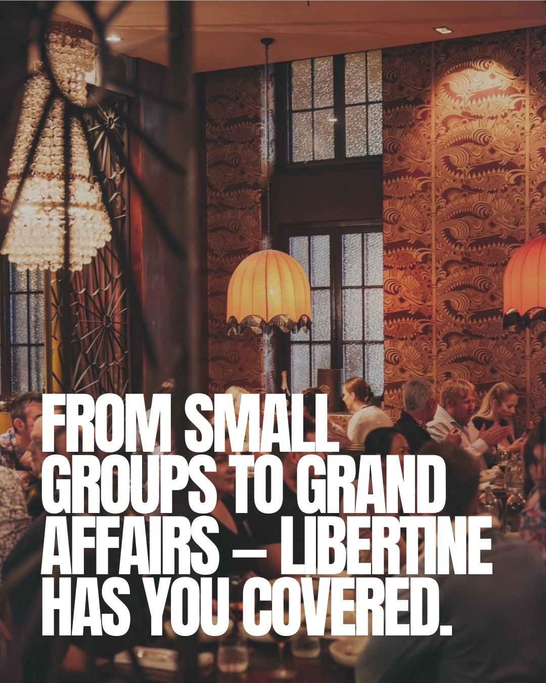 Silly season is officially in session - and no one does a long table celebration quite like Libertine 💃🔥

From cosy catch-ups to full-blown feasts, we&rsquo;ve got the space, the sparkle and the French-Viet favourites to keep the good times rolling