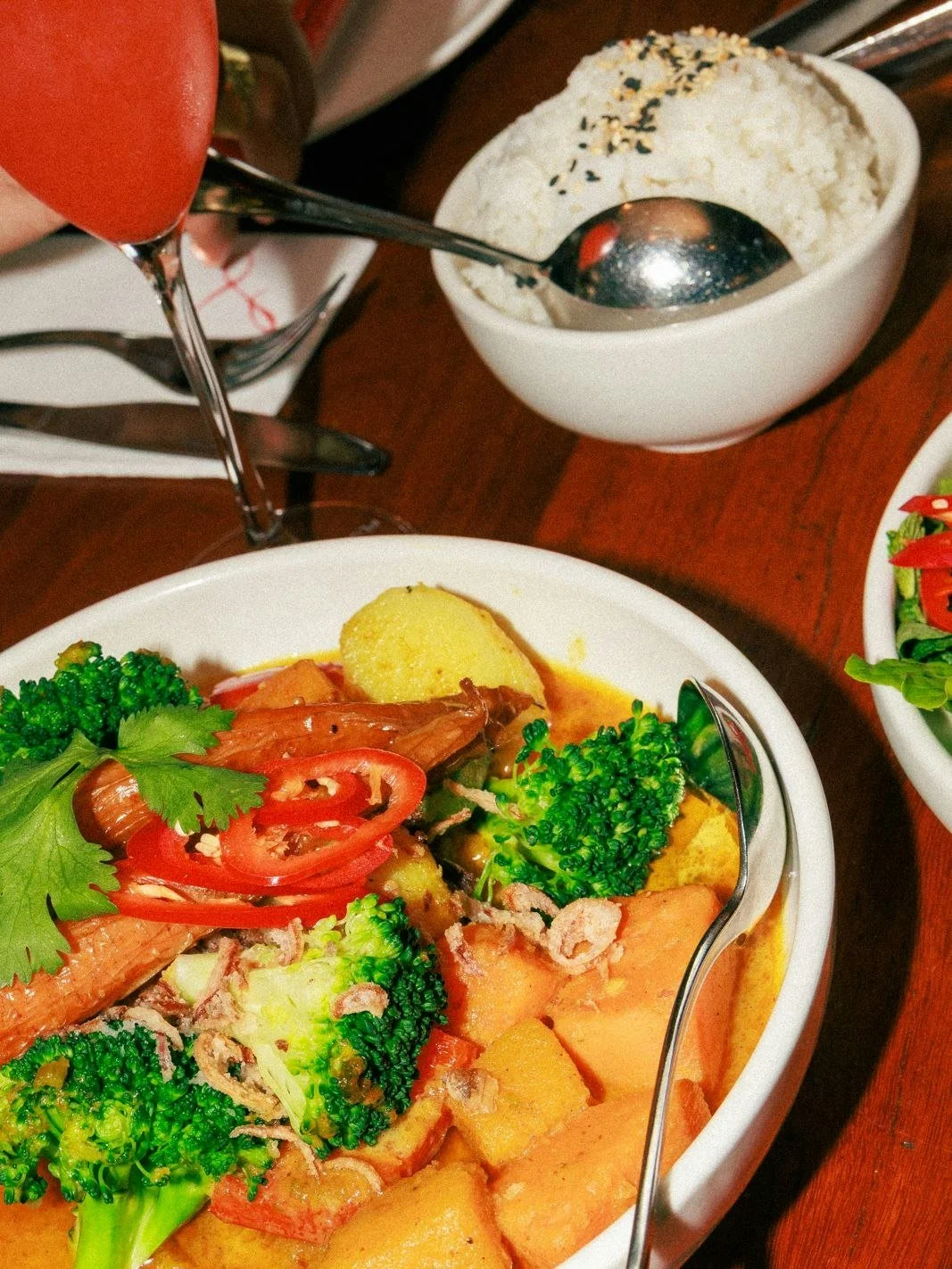 Midweek comfort, Libertine style 🍛🔥

Our Vietnamese Yellow Curry brings all the glow with pumpkin, potato, roasted carrots and a touch of spice - part of our $49pp Wednesday* Banquet, Baby! 🥢🌶️

We&rsquo;re back tomorrow ~ round up the crew 💃

#