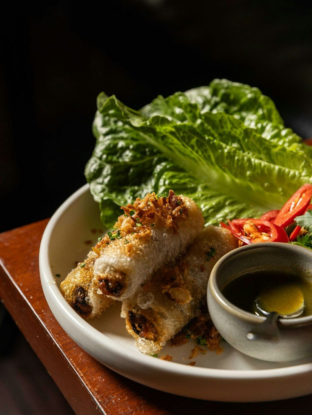 The crunch you&rsquo;ve been thinking about all day 💥

Pork &amp; Ginger Egg Rolls, stacked high and served hot as part of our $49pp Wednesday* Banquet, Baby! feast ~ big flavours, loud tables and zero midweek regrets 🌶️🥢

Doors open from 5pm 💃

