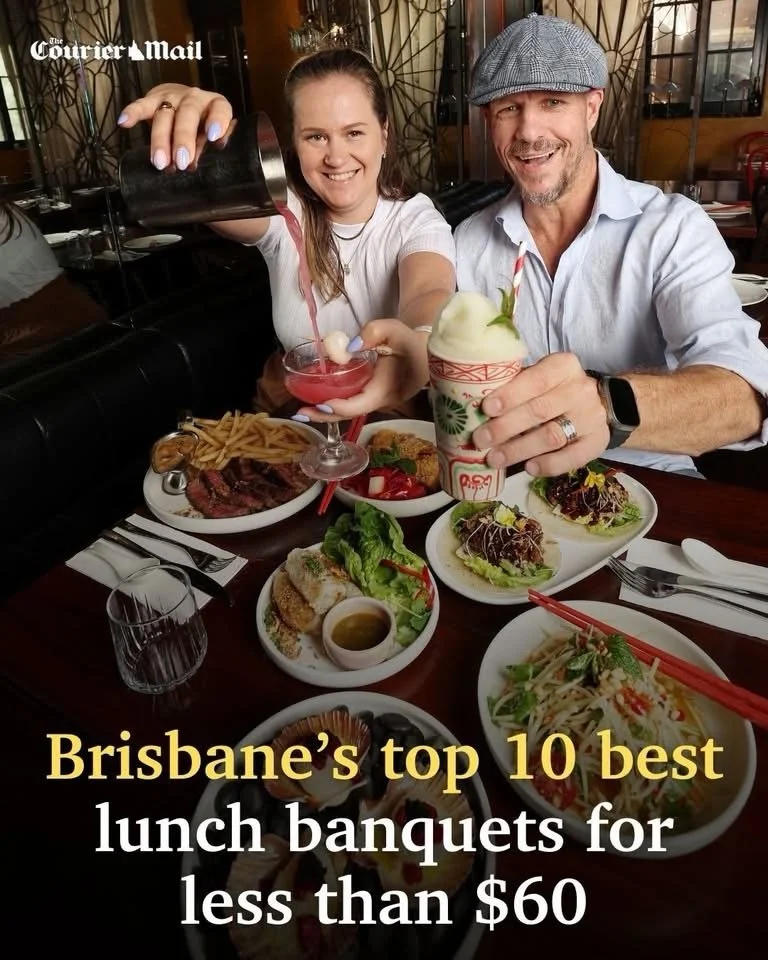 Banquet, Baby. 💥

Big thanks to the @couriermail @mikegambaro for the love - naming Libertine one of Brisbane&rsquo;s best banquets under $60.

$49pp. Big flavours. Zero chance you leave hungry.